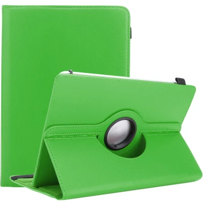 Afbeelding van Cadorabo Tablet Hoesje geschikt voor Lenovo Tab M8 (8 Zoll) in LICHT GROEN 360 graden beschermhoes van imitatieleer met standfunctie en elastische band