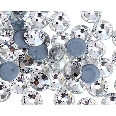Afbeelding van Jollin Hot Fix platte achterkant strass glas edelstenen, SS20 1440 stuks, Crystal Clear