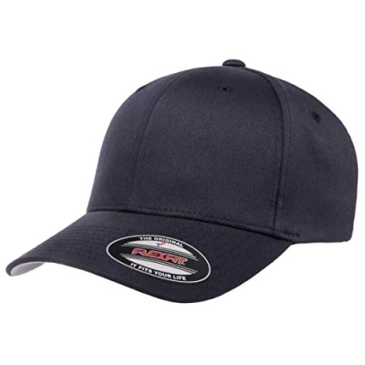 Afbeelding van Flex fit Flexfit Athletic Baseball getailleerd Cap voor heren, Donkere marine, XXL