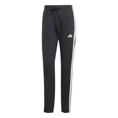 Image de adidas Femme ESSENTIALS 3 STRIPES FRENCH TERRY CUFFED PANTS, Black/White, XXL
