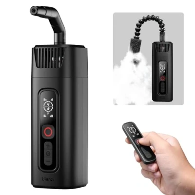 Afbeelding van ULANZI FM01 Mini machine à fumée portable 40 W avec télécommande sans fil de 10 m, Fogger batterie pour photographie, séance vidéo, mariage, fête