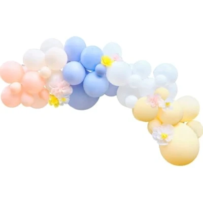 Afbeelding van Ginger Ray Ballonnen Boog 60 Met Papieren bloemen
