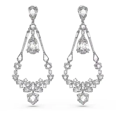 Afbeelding van Swarovski 5665827 Mesmera Zilverkleur Oorbellen