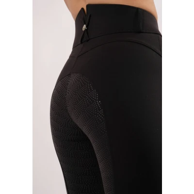 Image de Montar Pantalon d&#039;Équitation Megan Yati Highwaist Full Grip Noir 52