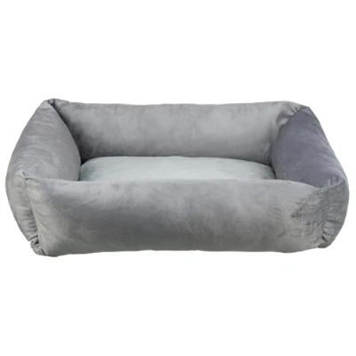 Afbeelding van Trixie Hondenmand Lionel Gerecycled Hoekig Grijs 65X55 cm