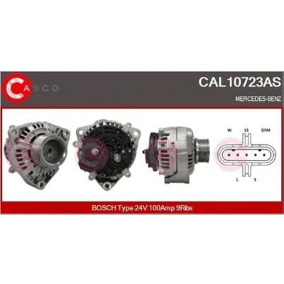 Afbeelding van CASCO CAL10723AS Dynamo / Alternator 24V 100A