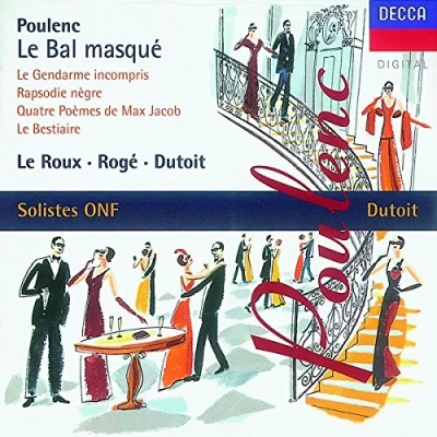 Afbeelding van Bal masqué Cantate profane Bestiaire ou le cortège...