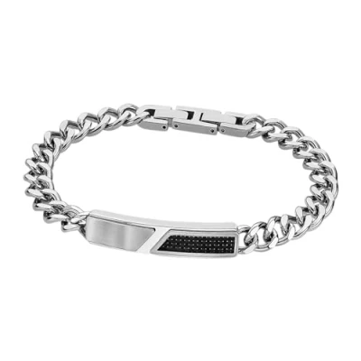 Afbeelding van LOTUS STYLE Armband LS2058 2/1 Men In Black Roestvrij staal 316l 210,00 mm heren, Única, staal, Geen edelsteen, edelsteen