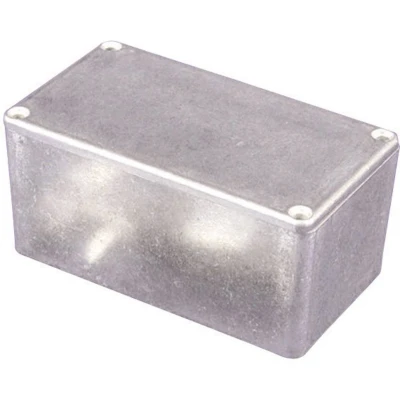 Afbeelding van Hammond Electronics 1550QBK Universele behuizing Aluminium Zwart 1 stuk(s)