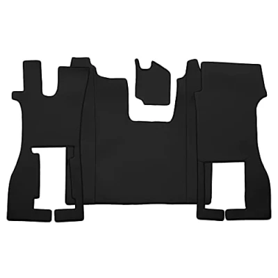 Afbeelding van F CORE truck accessoires Vloer volledige mat compatibel voor SCANIA R NEXTGEN 01.17 Opvouwbare bestuurder ZWART
