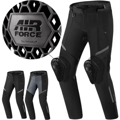 Afbeelding van SHIMA Rush 2.0 Waterproof Textiele Motorbroek Maat XL Broek