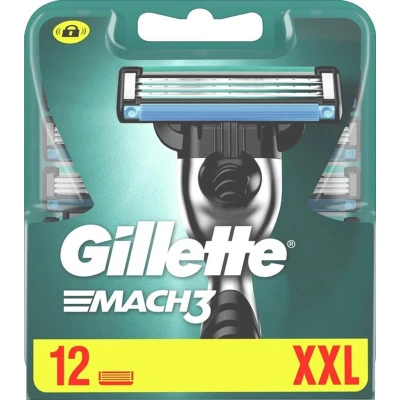 Afbeelding van Gillette Mach3 Scheermesjes 12 Stuks
