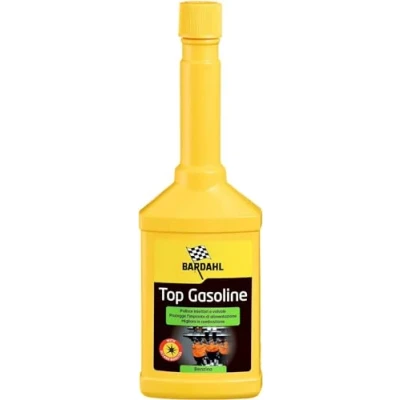 Afbeelding van Bardahl Top benzine additief, smeert en beschermt het hele voedingssysteem, vermindert brandstofverbruik schadelijke emissies, 250 ml