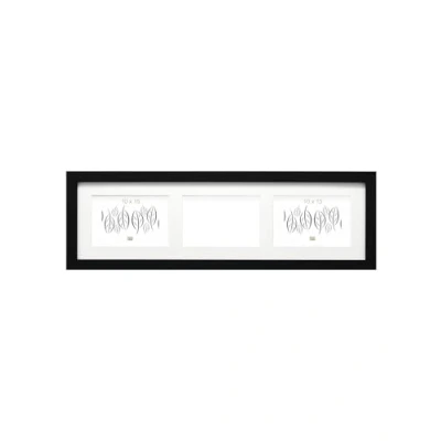 Afbeelding van Deknudt Frames fotolijst S66KC3 zwart 3 foto&#039;s 10x15 cm