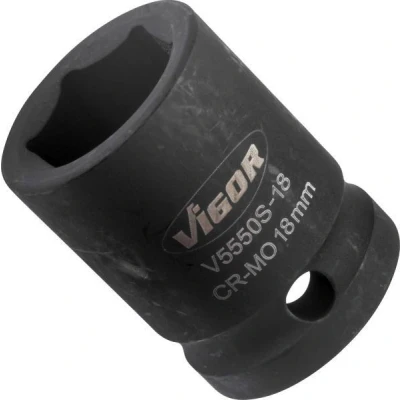 Afbeelding van Vigor V5550S 18 Dop (zeskant) Kracht dopsleutelinzet mm 1/2 (12.5 mm)