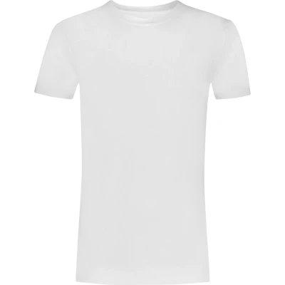 Afbeelding van Basics t shirt high neck wit 2 pack voor Heren Maat S