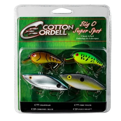 Afbeelding van Cotton Cordell Big O Super Spot Classic 4 Pack Kunstaas set