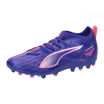 Afbeelding van PUMA Ultra 5 Match Mg Jr Voetbalschoenen, uniseks, kinderen, Lapis Lazuli White Sunset Glow