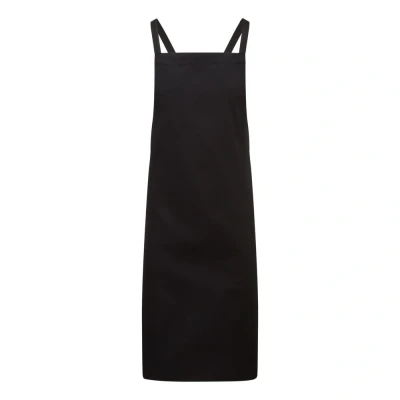 Afbeelding van Schort met kruisrug maat , Black