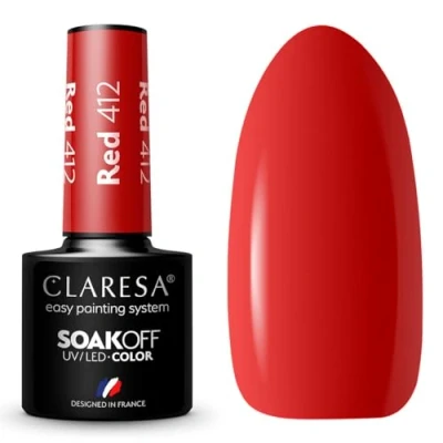 Afbeelding van Soak Off UV/LED Rode Hybride Vernis 412 5g