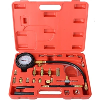Afbeelding van Brandstofinjectiepomp drukmeter kit voor auto, vrachtwagen, motorfiets