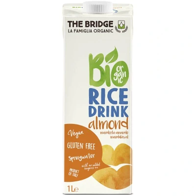 Image de Lait de riz aux amandes bio 1000 ml Pit &amp;