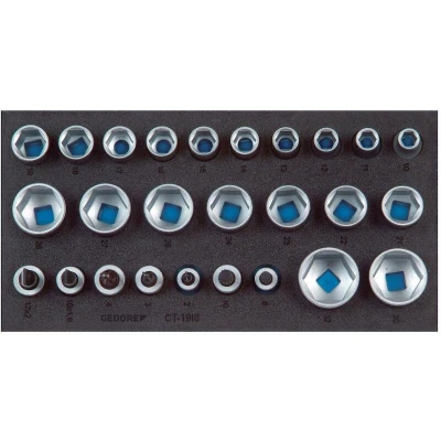 Image de GEDORE 1500 CT1 19 IS jeu de clés à douille en module ct 2308924