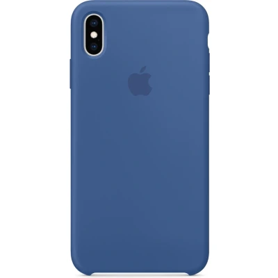 Afbeelding van Apple Silicone Backcover voor de iPhone Xs Max Delft Blue