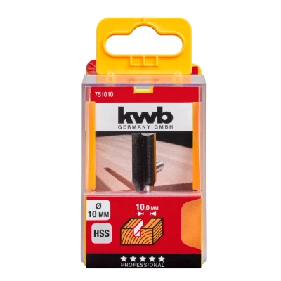 Afbeelding van Gleuffrees HSS 10.0 mm blister KWB