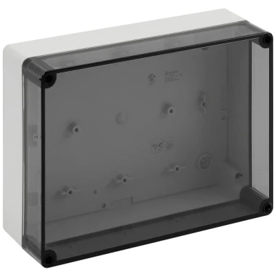 Afbeelding van Spelsberg TK PS 2518 8f t Installatiebehuizing 254 x 180 84 Polycarbonaat, Polystereen (EPS) Grijs wit (RAL 7035) 1 stuk(s)