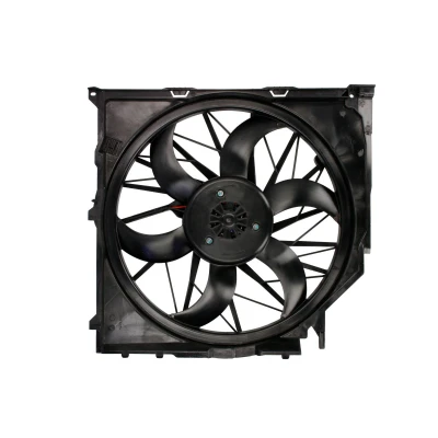 Afbeelding van NRF 47216 Radiator Ventilator 488 12 400 Met ventilatorraamwerk, Borstellose motor besturingseenheid BMW: X3