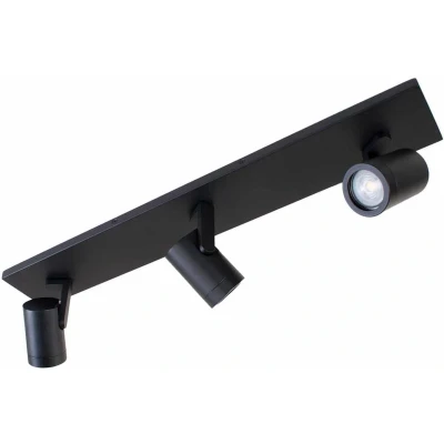 Afbeelding van Highlight Spot Halo LED Zwart 3 Lichts Lang
