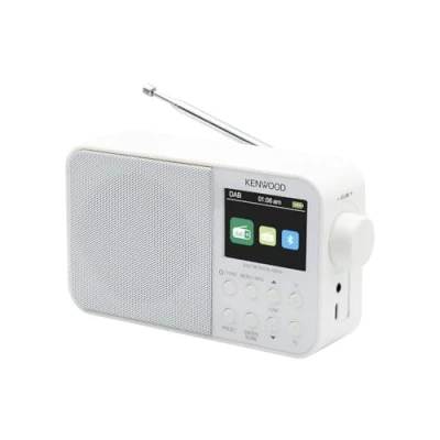 Image de Kenwood Radio Portable Dab+ Bluetooth Blanc (cr m30dab w)