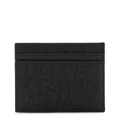 Afbeelding van Armani Exchange Credit CARD Holder Unisex Portemonnee, Maat: One Size, Nero