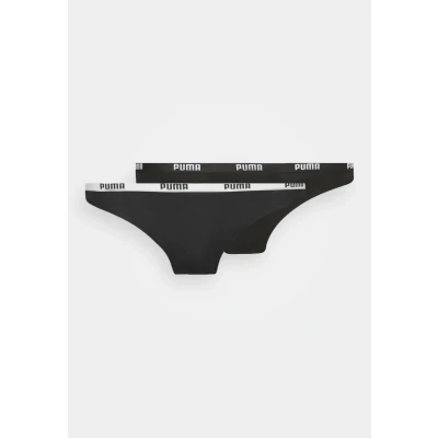 Afbeelding van Puma Women 2 PACK Slip, Dames, Maat: Medium, Black