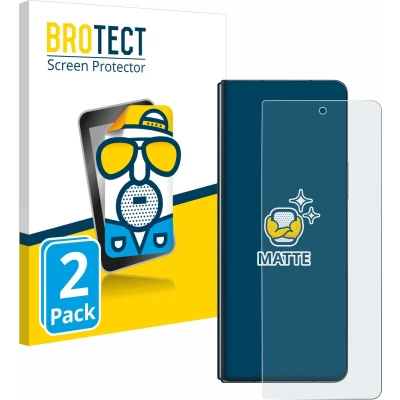 Afbeelding van BROTECT Screenprotector voor Samsung Galaxy Z Fold 4 Folie Beschermfolie matte (2 Stuks)