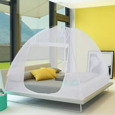 Image de Grande moustiquaire dôme pop up 195x180 cm pour lit