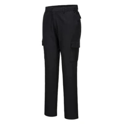 Afbeelding van Stretch Slim Fit Combat Broek maat 30, Black