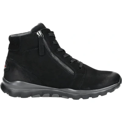 Afbeelding van Gabor Comfort Sneakers laag, Dames, Maat: 37, Schwarz Nubukleer