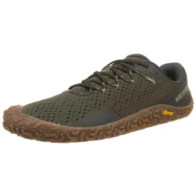 Afbeelding van Merrell Vapor Glove 6 Loopschoen neutraal, Heren, Maat: 40, Olive Kunststof/ textiel