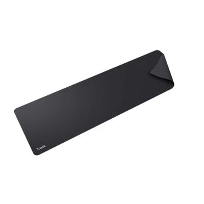 Image de Trust Gaming Tapis de Souris Gamer XXL 930 x 300 3 mm, Base Antidérapante Caoutchouc, Surface Texturée, Accessoires Noir