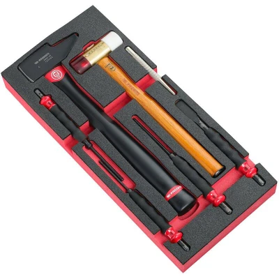 Image de FACOM MODM.MI6 jeu d&#039;outils à percussion 200C dans un module en mousse 7 pièces