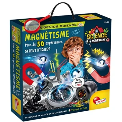 Image de Lisciani I&#039;m a Genius Magnetism, Plus de 50 expériences scientifiques sur Le magnétisme et Les Champs magnétiques, partir da 7 Ans
