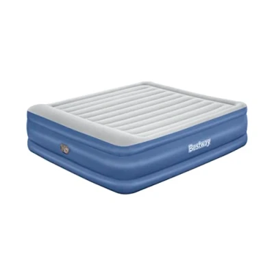 Afbeelding van Bestway Tritech King Luchtmatras met Ingebouwde AC Pomp en Antimicrobiële Coating 2,03 m x 1,93 56 cm