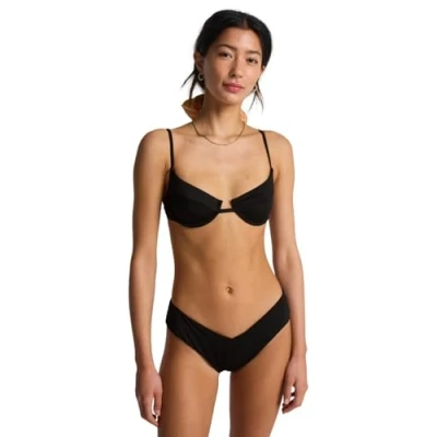 Afbeelding van Billabong SOL Searcher FIJI Bikinibroekje, Dames, Maat: Small, Black pebble