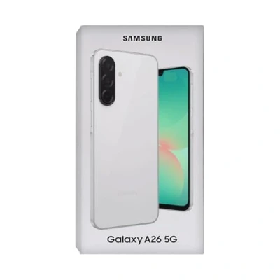 Image de Samsung Galaxy A26 5G smartphone double SIM RAM 8 Go / Mémoire interne 256 microSD slot écran OEL 6.7&quot; 2340 x 1080 pixels (120 Hz) 3 caméras arrière 50 MP, 2 MP front camera 13 noir