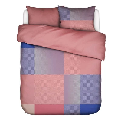 Afbeelding van ESSENZA Femi Dekbedovertrek Summer mauve Lits Jumeaux 240x200/220 cm