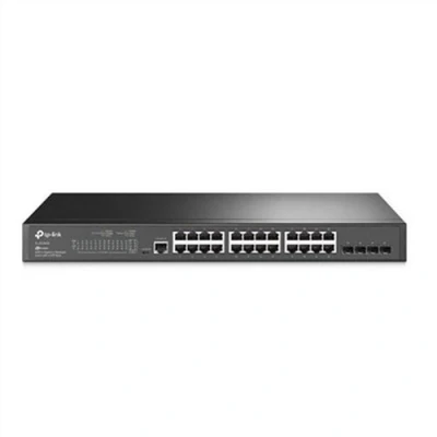 Afbeelding van TP Link JetStream TL SG3428 Switch Beheerd 24 x 10/100/1000 + 4 Gigabit SFP rack uitvoering