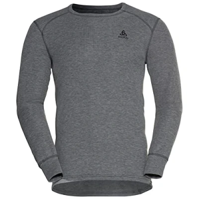 Afbeelding van Odlo CREW NECK Hemd, Heren, Maat: 4XL, steel grey melange