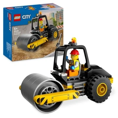 Image de LEGO® City 60401 Le rouleau compresseur de chantier